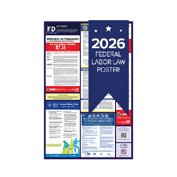 WorkWise Compliance Federal Labor Law Poster – all-in-one employer posting