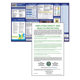 2026 Arizona OSHA Poster - Mandatory Safety Posting