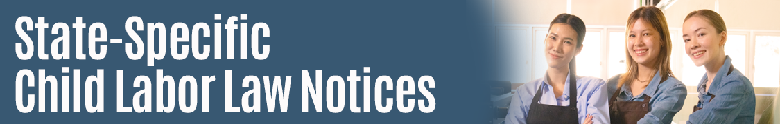 state child labor law notices