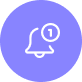 Timely notifications & automatic updates